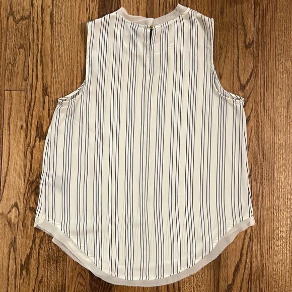 Who What Wear Black & White Striped Tank | M - Picture 2 of 4